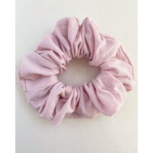 Pink Spring Soft Scrunchies Sustainable Handmade Hair Accessories